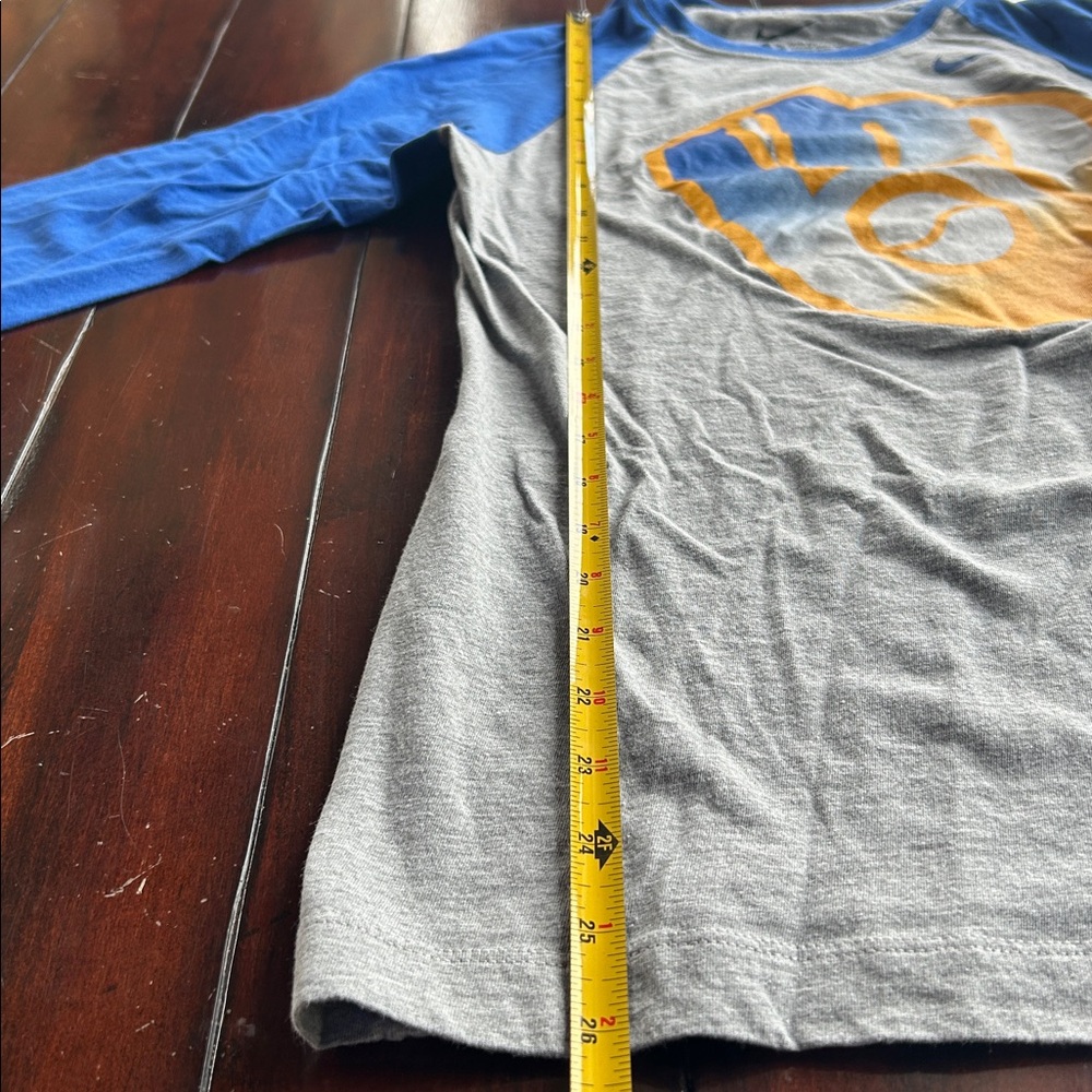 Nike Milwaukee Brewers elbow sleeve baseball tee - Picture 6 of 7